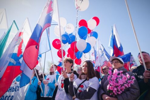 В день Первомая в Кузбассе проходят праздничные концерты