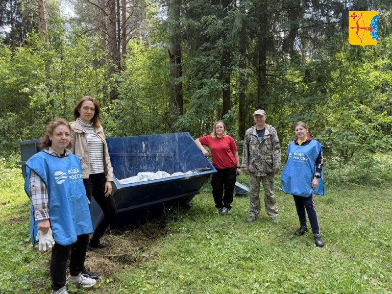 В Кирове на берегу Заборского пруда прошел субботник.Участие в мероприятии приня…